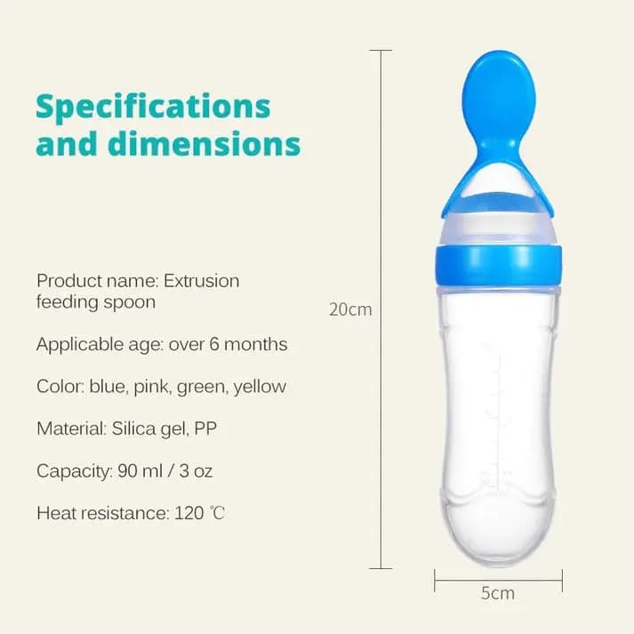 Kids Spoon Feeder + Kids ( Special Pacifier)