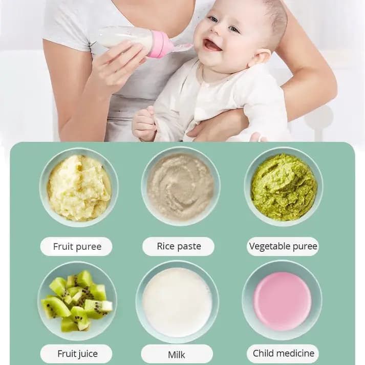 Kids Spoon Feeder + Kids ( Special Pacifier)